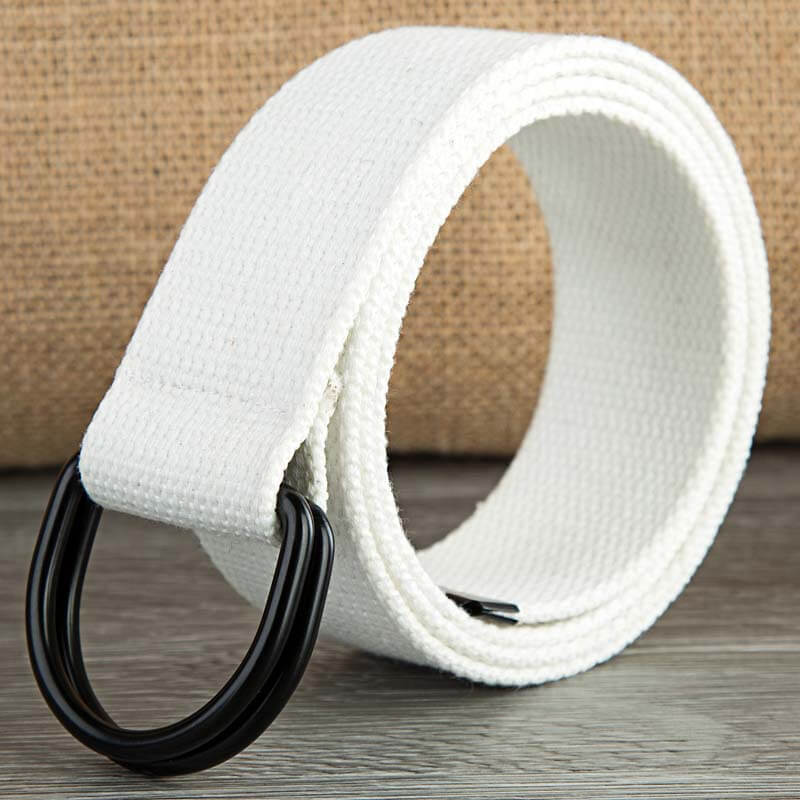 Double-loop Fabric Belt